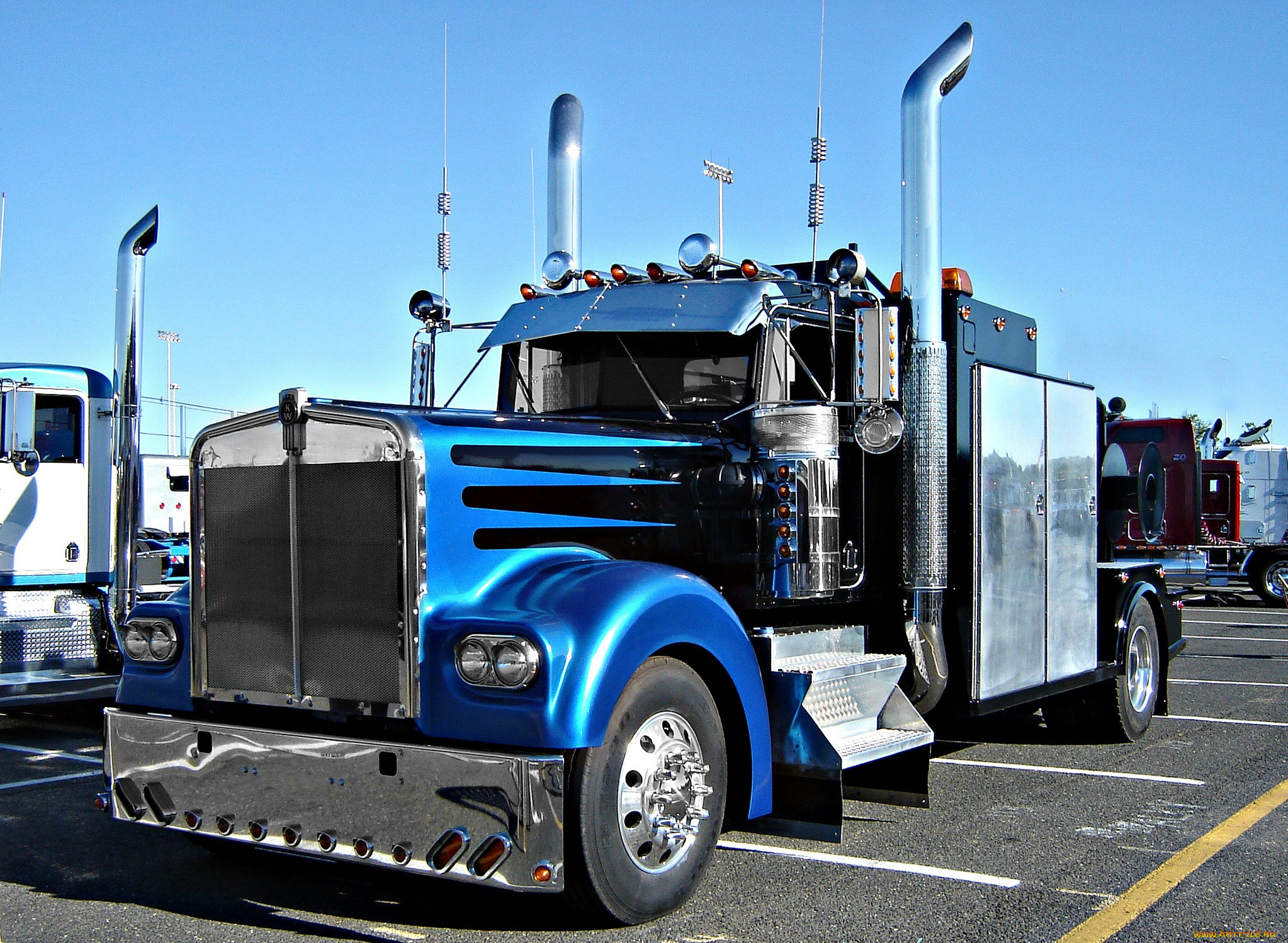 Американские грузовые автомобили Kenworth 2020г